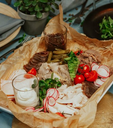 gaļas uzkodu izlase